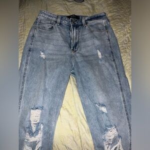 High rise jeans